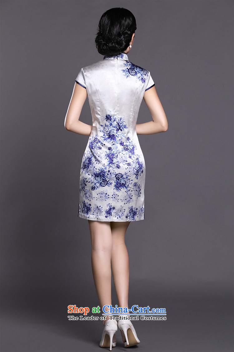 Joe was aristocratic porcelain cheongsam dress upscale heavyweight silk herbs extract routine improved ZS032 BLUE XL Photo, prices, brand platters! The elections are supplied in the national character of distribution, so action, buy now enjoy more preferential! As soon as possible.