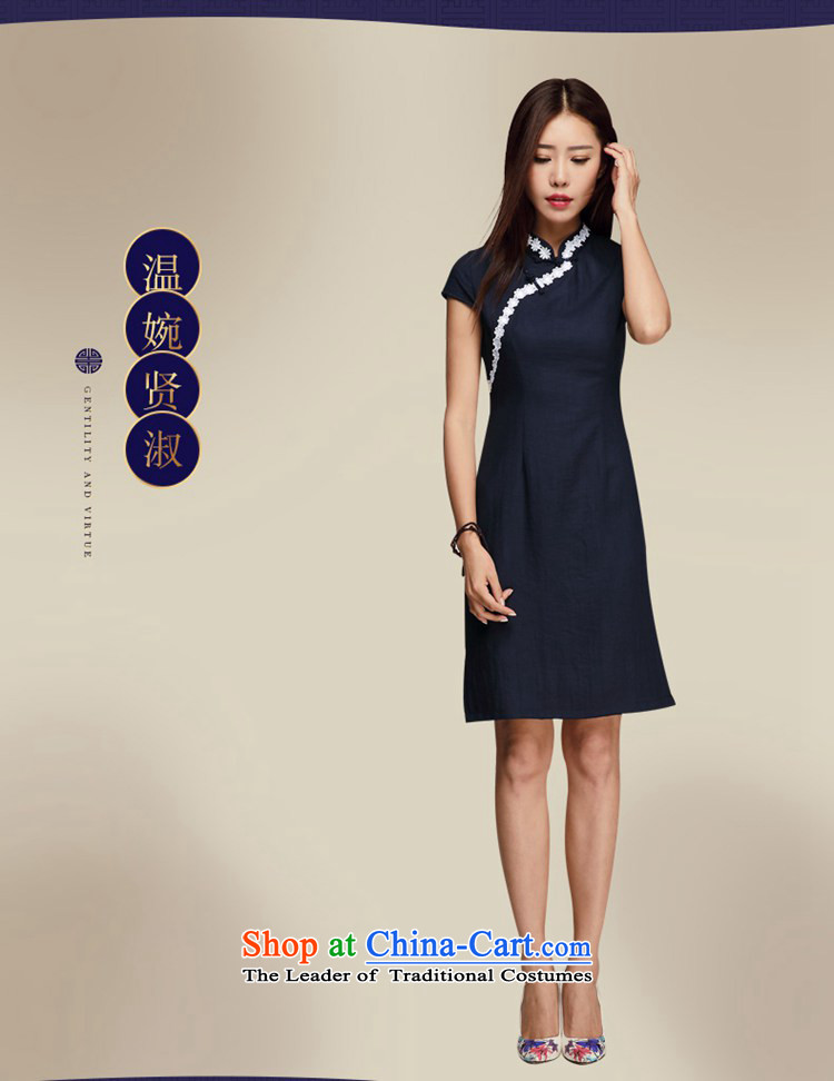No. of Ramadan cheongsam dress short summer new ethnic retro female cotton linen dresses picture color pictures, prices, XL brand platters! The elections are supplied in the national character of distribution, so action, buy now enjoy more preferential! As soon as possible.