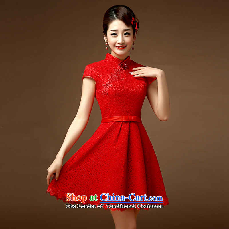 Martin Taylor, bows services by 2015 short summer Stylish retro lace video thin Chinese brides Sau San bows wedding services for larger red S, Martin (TAILEMARTIN Taylor) , , , shopping on the Internet