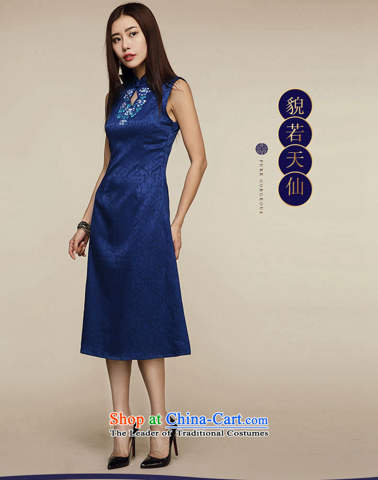 No. Tang Ramadan porcelain cheongsam dress summer new ethnic retro women's sleeveless dresses picture color S picture, prices, brand platters! The elections are supplied in the national character of distribution, so action, buy now enjoy more preferential! As soon as possible.