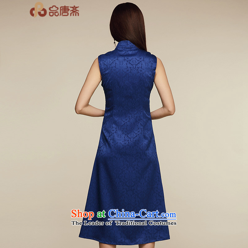 No. Tang Ramadan porcelain cheongsam dress summer new ethnic retro women's sleeveless dresses picture color S products Tang Ramadan , , , shopping on the Internet