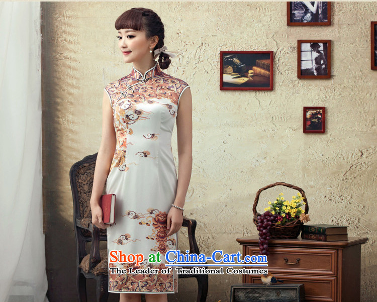 A Pinwheel Without Wind Yat Fung Mo cheongsam dress 2015 new summer herbs extract stylish improved Sau San cheongsam dress Peru: Color L picture, prices, brand platters! The elections are supplied in the national character of distribution, so action, buy now enjoy more preferential! As soon as possible.
