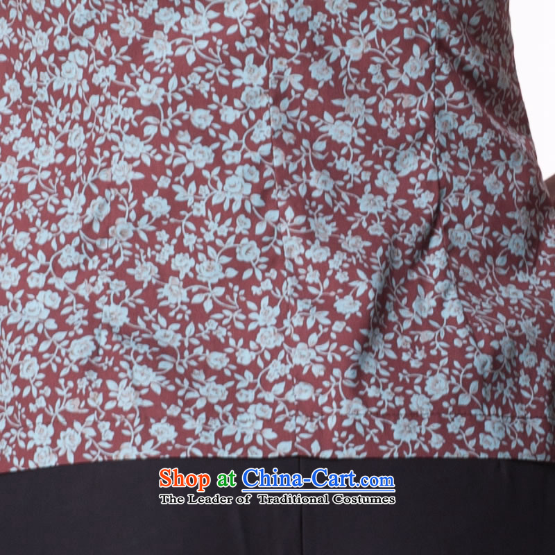 Sau Kwun Tong and a national women's wind/replace Ms. Tang Xia blouses/Chinese improved short-sleeved picture color XL, Sau Kwun Tong shopping on the Internet has been pressed.