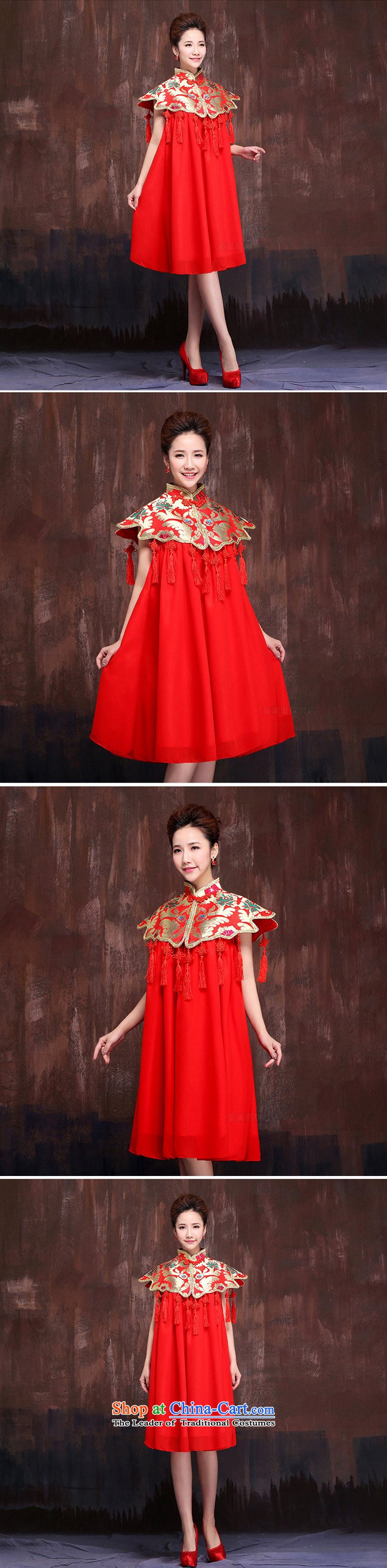 Charlene Choi Ling summer macrame edging wind marriages of bows services red dress code longfeng embroidery maximum use pictures, prices, XXL brand platters! The elections are supplied in the national character of distribution, so action, buy now enjoy more preferential! As soon as possible.