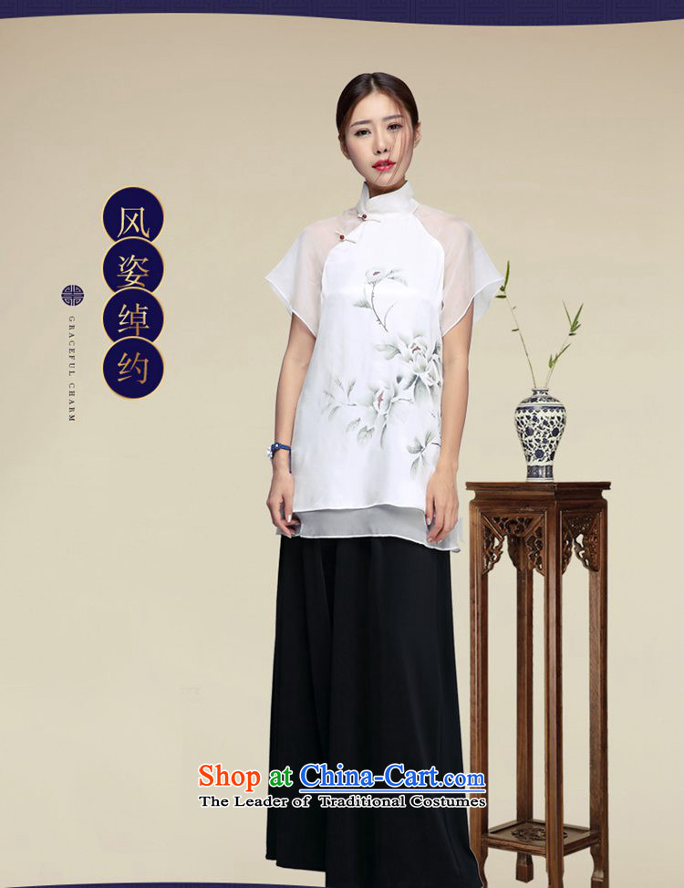 No. 2015, Tang Dynasty Ramadan Tang Summer China wind women improved Han-short-sleeved T-shirt color pictures qipao XL Photo, prices, brand platters! The elections are supplied in the national character of distribution, so action, buy now enjoy more preferential! As soon as possible.