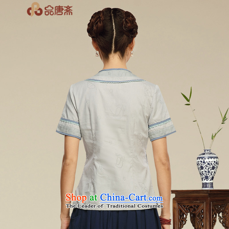 No. of Ramadan 2015 Summer nation Tang short-sleeved T-shirt qipao wind improved Han-China wind-day Chinese cotton linen tea service , color pictures of the Tang Ramadan , , , shopping on the Internet