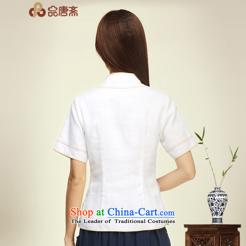 No. of Ramadan 2015 Summer Tang Han-China wind improved Tang dynasty, cotton linen white T-shirt , products qipao Tang Ramadan , , , shopping on the Internet