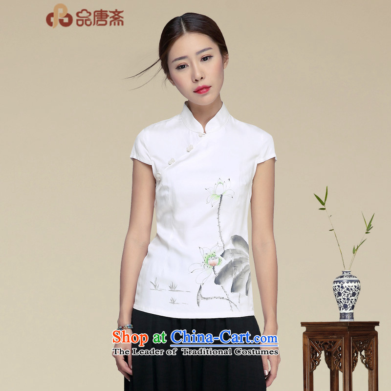 No. of Ramadan 2015 T-shirt qipao Tang Summer Tea Service Han-girl summer improvement of ethnic women Tang blouses picture color S products Tang Ramadan , , , shopping on the Internet