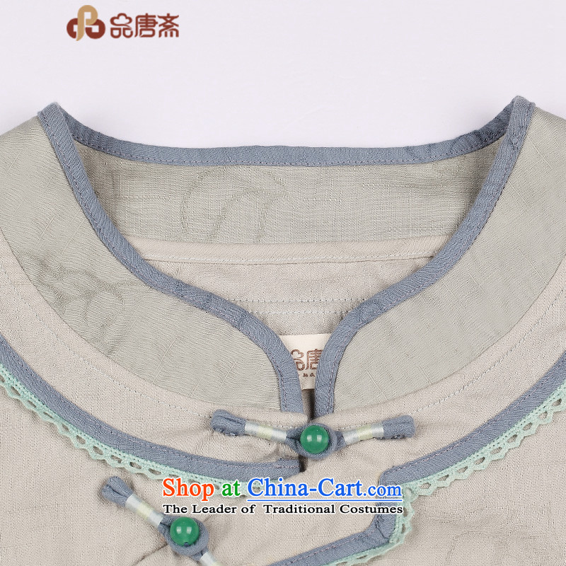No. of Ramadan 2015 Summer nation Tang short-sleeved T-shirt qipao wind improved Han-China wind-day Chinese cotton linen color picture services S tea products Tang Ramadan , , , shopping on the Internet