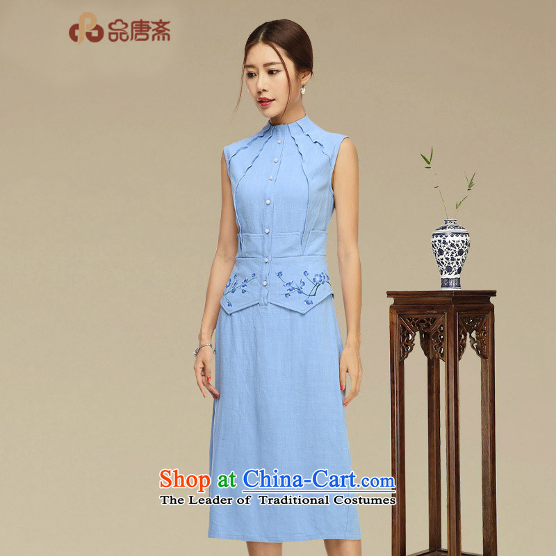 No. of Ramadan 2015 Summer Tang new cheongsam dress retro China wind Sau San cotton linen dresses picture color S products Tang Ramadan , , , shopping on the Internet