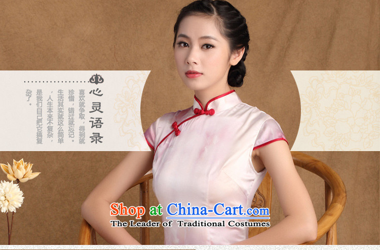 The cheer NONEN Sharolta Hee- 2015 new heavyweight Silk Cheongsam cheongsam dress herbs extract routine double collar cheongsam dress SZ S9928 XL Photo, prices, brand platters! The elections are supplied in the national character of distribution, so action, buy now enjoy more preferential! As soon as possible.