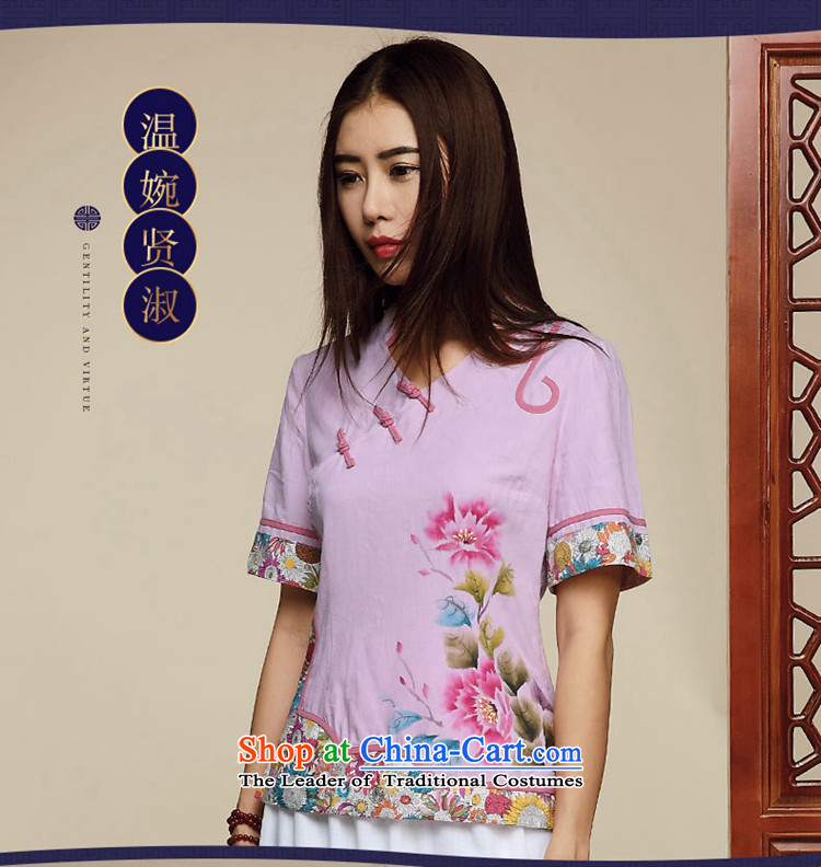 No. of Ramadan 2015 Summer Tang antique Chinese tea serving short-sleeved T-shirt color pictures qipao XL Photo, prices, brand platters! The elections are supplied in the national character of distribution, so action, buy now enjoy more preferential! As soon as possible.