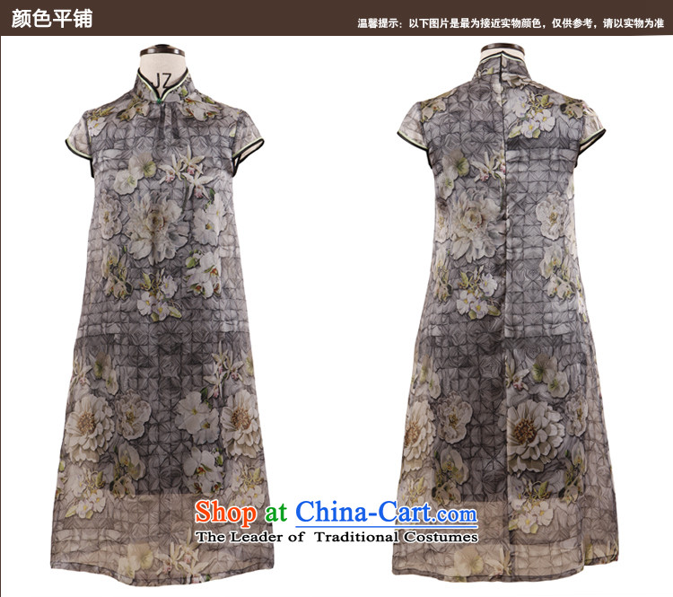 Love of birds since Tim incense dull 2015 New Silk Cheongsam dress sauna silk dresses  QD765 liberal figure L picture, prices, brand platters! The elections are supplied in the national character of distribution, so action, buy now enjoy more preferential! As soon as possible.