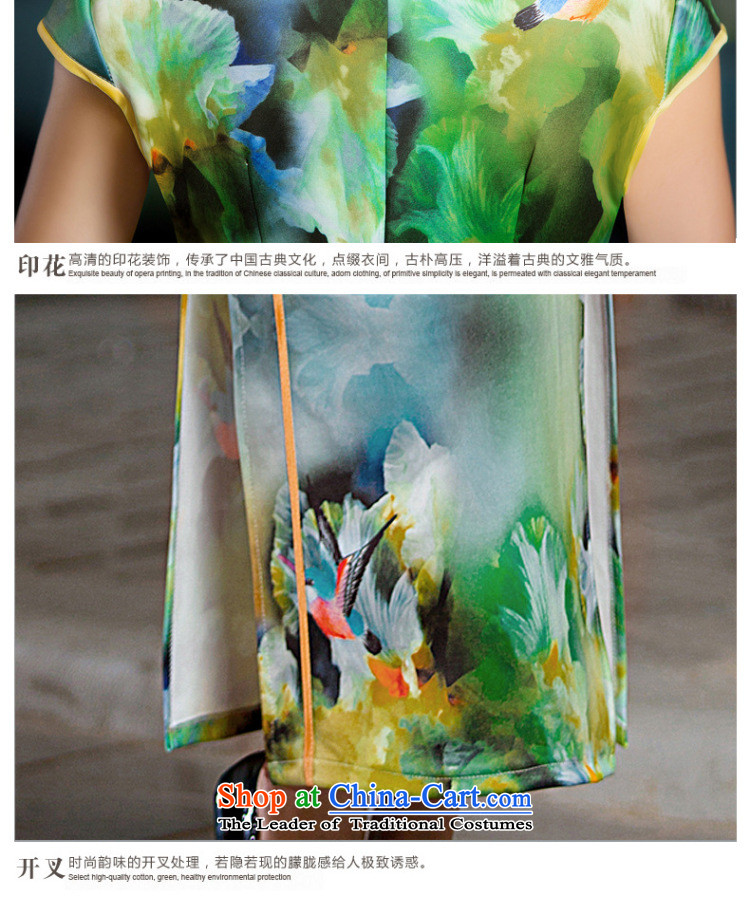 The five senses figure for summer 2015 new women's sexual feelings are decorated idyllic long cheongsam dress China wind ethnic Republic of Korea dress WGT221 picture color pictures, prices, XXL brand platters! The elections are supplied in the national character of distribution, so action, buy now enjoy more preferential! As soon as possible.