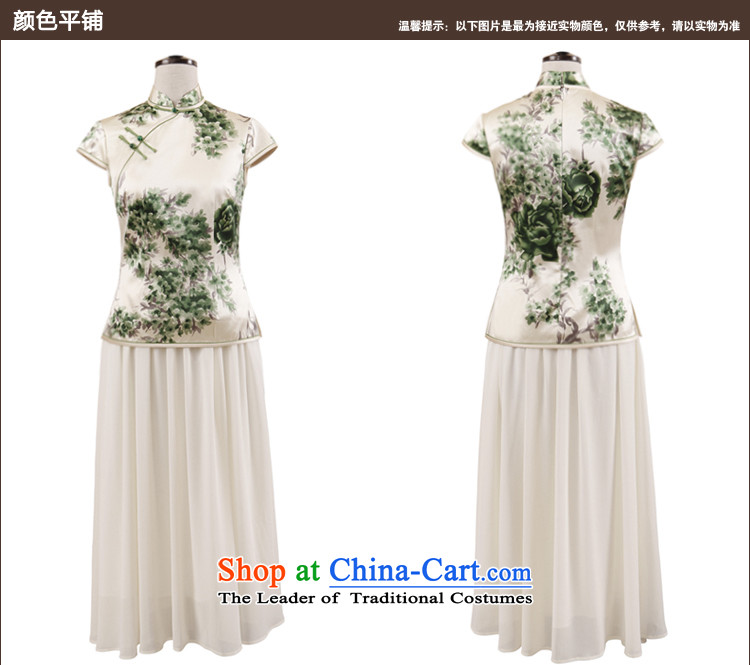 Love of birds migratory sent the NEW Summer 2015 Han-China wind heavyweight Silk Cheongsam blouse Tang dynasty retro QD767 female figure M picture, prices, brand platters! The elections are supplied in the national character of distribution, so action, buy now enjoy more preferential! As soon as possible.