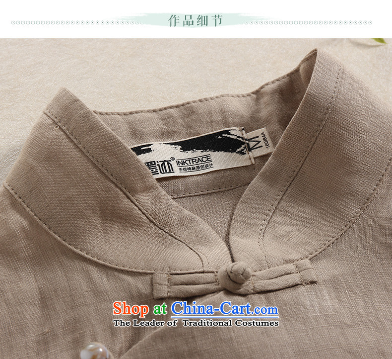 The original ink China wind load spring and summer cotton linen clothes hand-painted lotus female national wind linen tea services retreat serving T-shirt and brown M picture, prices, brand platters! The elections are supplied in the national character of distribution, so action, buy now enjoy more preferential! As soon as possible.