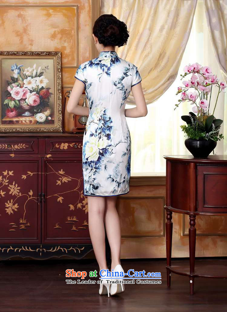 In accordance with the love of the summer l trendy new sheikhs wind daily cheongsam collar Classic tray clip short of Sau San Tong replacing cheongsam dress LGD/Z0025# figure M picture, prices, brand platters! The elections are supplied in the national character of distribution, so action, buy now enjoy more preferential! As soon as possible.