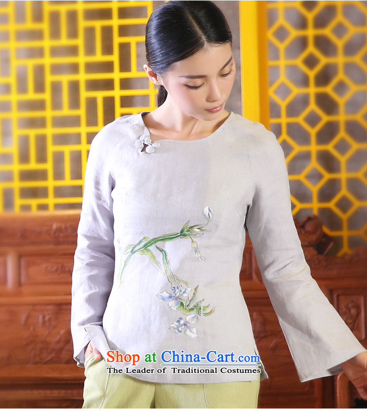 The valley of ink-Ho Chiu-loaded Han-girl Tang dynasty cotton linen cloth retro Tang dynasty linen Female Light Gray XXL picture, prices, brand platters! The elections are supplied in the national character of distribution, so action, buy now enjoy more preferential! As soon as possible.