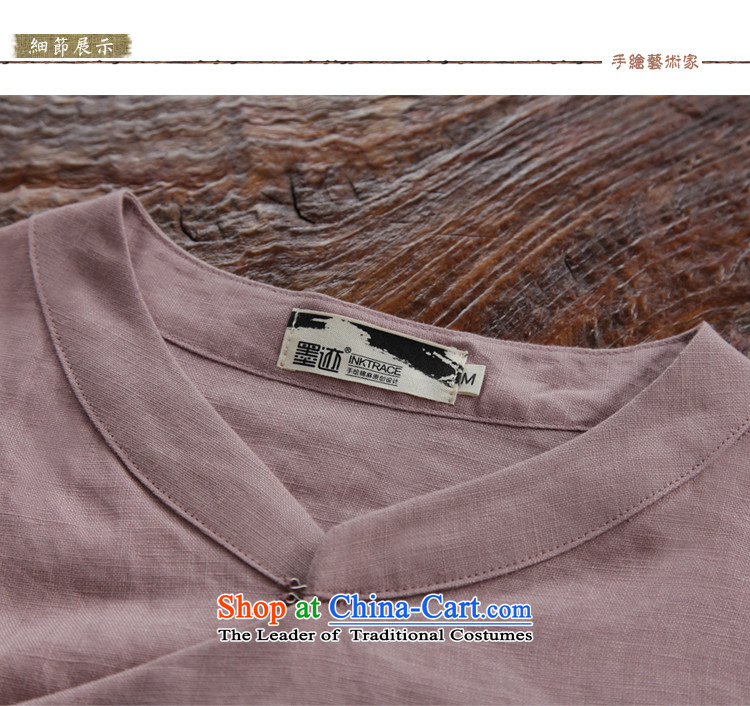 One of the ink flower cotton linen Tang dynasty women fall with flax Han-cloth retro ethnic costumes relaxd light purple XXL picture, prices, brand platters! The elections are supplied in the national character of distribution, so action, buy now enjoy more preferential! As soon as possible.