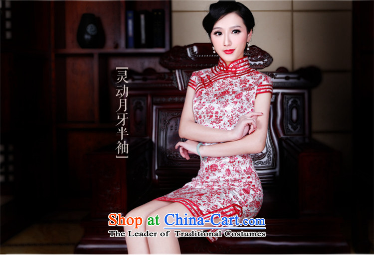  The spring and summer of 2015, the Wind after replacing the new stylish retro skirt qipao improved Sau San cheongsam dress 5,180 5,180 new red L picture, prices, brand platters! The elections are supplied in the national character of distribution, so action, buy now enjoy more preferential! As soon as possible.