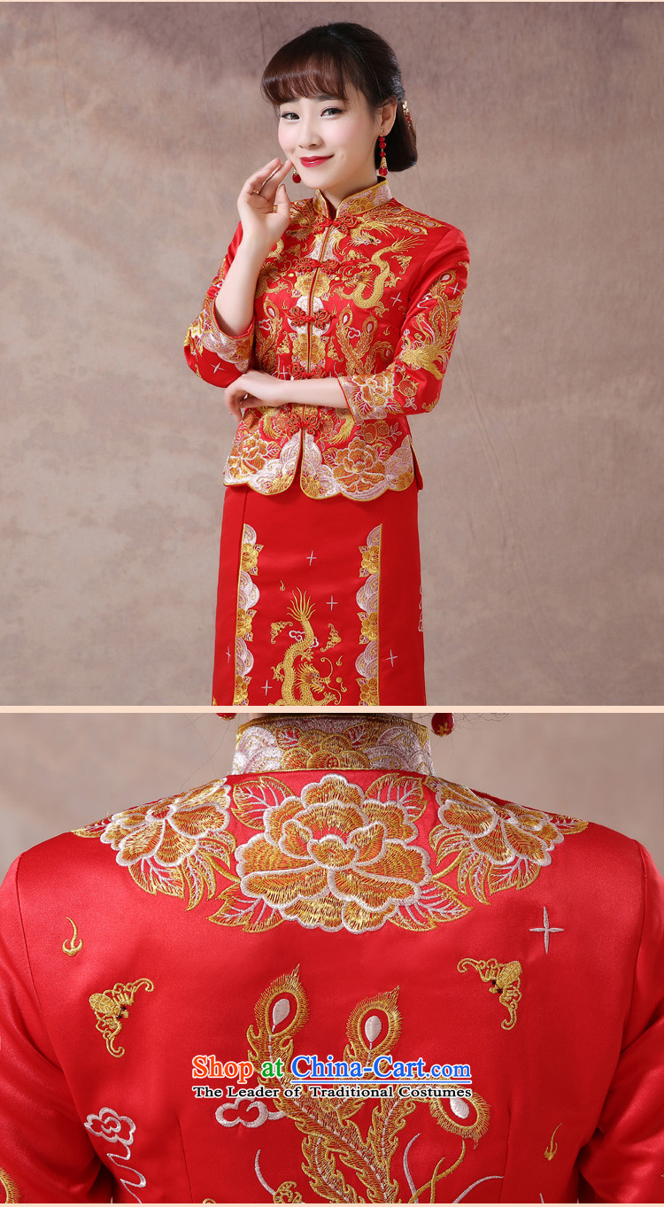 Sau Wo Saga Soo-Wo Service also use Chinese dragon skirt dresses bride services long qipao bows Summer Wedding Gown retro-Hi Services 2015 new paragraph B L of pictures, prices, brand platters! The elections are supplied in the national character of distribution, so action, buy now enjoy more preferential! As soon as possible.