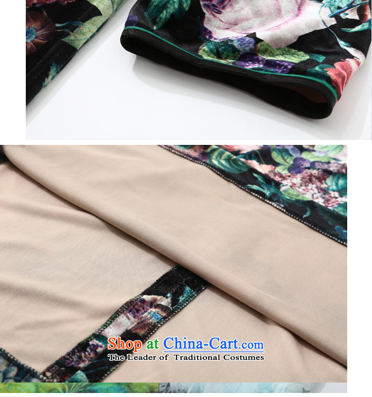 Joe was aristocratic cheongsam dress Kim scouring pads in the seven long-sleeved gown HGR002 improved Sau San Suit M picture, prices, brand platters! The elections are supplied in the national character of distribution, so action, buy now enjoy more preferential! As soon as possible.