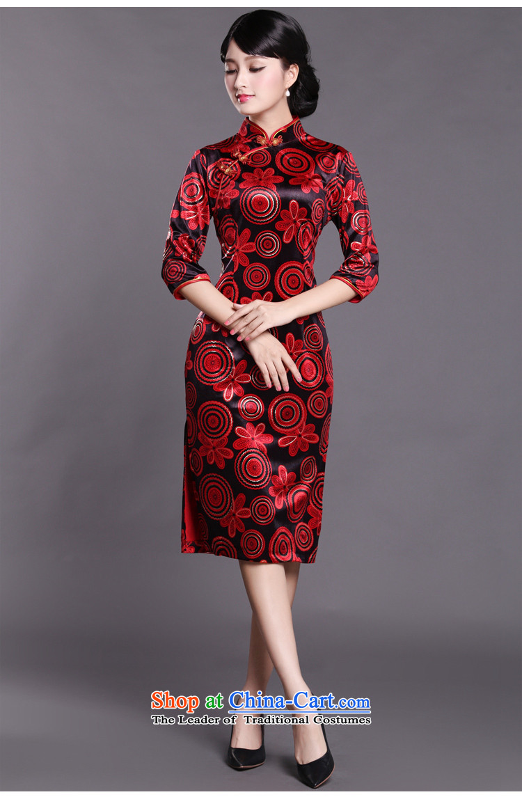 Joe was aristocratic upscale Kim scouring pads qipao Skirts 7 cuff in long gown HGR004 banquet picture, prices, brand platters! The elections are supplied in the national character of distribution, so action, buy now enjoy more preferential! As soon as possible.
