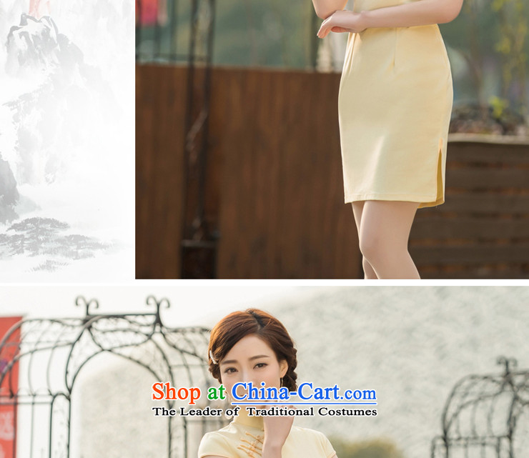 The cheongsam dress for summer 2015 new summer for women of the Republic of Korea) Graphics Improvement retro Short thin daily qipao pleasant bride in the red XL PHOTO 148, prices, brand platters! The elections are supplied in the national character of distribution, so action, buy now enjoy more preferential! As soon as possible.