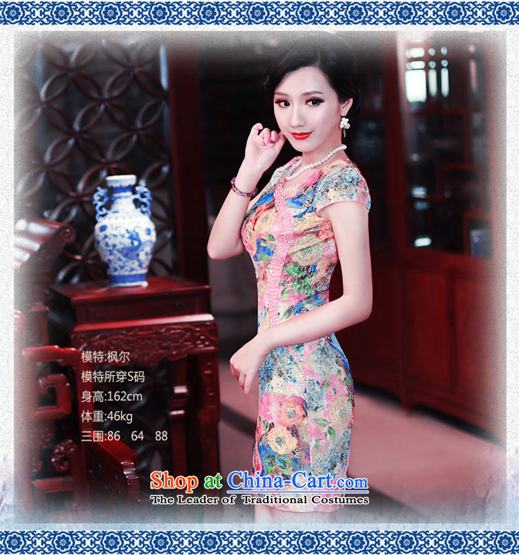 After a new summer daily wind cheongsam dress short of Sau San stylish dresses qipao gown Summer 5427 EDK-51 Reversible 5427 EDK-51 Reversible fashion rainwear female M picture, prices, brand platters! The elections are supplied in the national character of distribution, so action, buy now enjoy more preferential! As soon as possible.