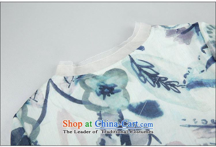 The new summer relaxd caynova2015 large silk cheongsam dress in the commission of paintings stamp long skirt picture color S picture, prices, brand platters! The elections are supplied in the national character of distribution, so action, buy now enjoy more preferential! As soon as possible.