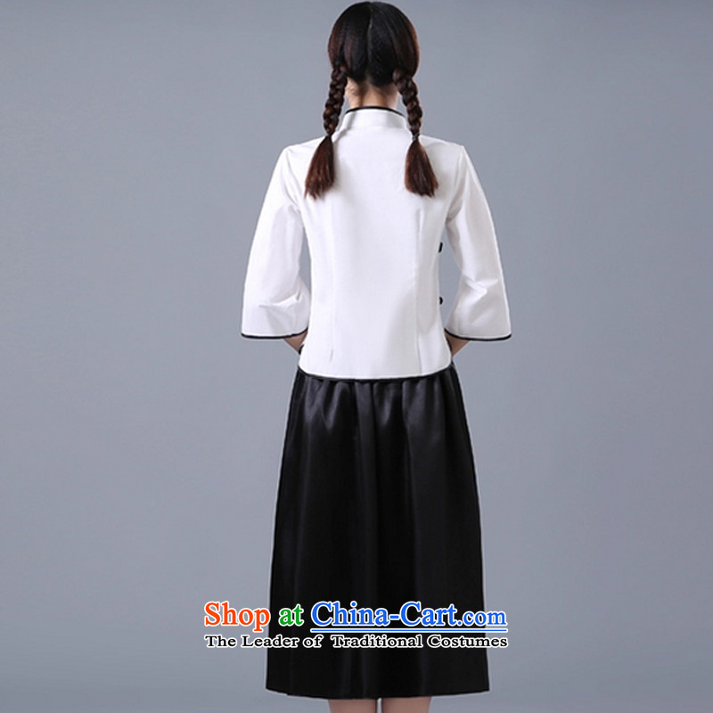 Energy tifi li of the Republic of Korea women's ancient 1919 wind young students with retro style qipao white S REPUBLIC OF KOREA energy tifi (mod) has been pressed, fil shopping on the Internet