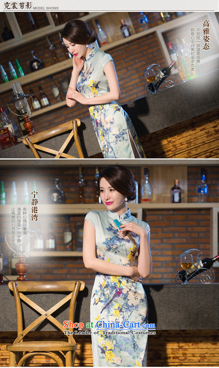 The cross-sa 2015 load spring and autumn remain Xuan silk cheongsam dress summer temperament of daily long qipao gown improved long qipao QD239 2XL Photo, prices, brand platters! The elections are supplied in the national character of distribution, so action, buy now enjoy more preferential! As soon as possible.