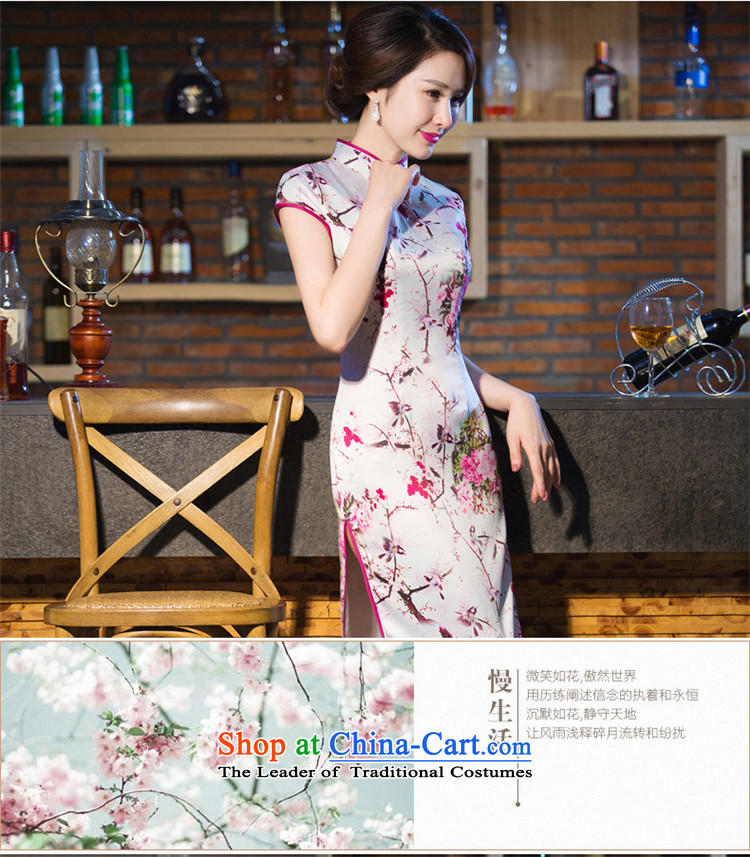 The cross-Sha Ling xi 2015 new cheongsam dress summer fall inside the daily improved cheongsam dress cheongsam dress long QD 241 XL Photo, prices, brand platters! The elections are supplied in the national character of distribution, so action, buy now enjoy more preferential! As soon as possible.