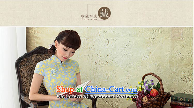 A Pinwheel Without Wind Yat Sweet Dreams Tang dynasty female summer shirt rayon stamp Sau San ethnic yellow shirt cheongsam M picture, prices, brand platters! The elections are supplied in the national character of distribution, so action, buy now enjoy more preferential! As soon as possible.