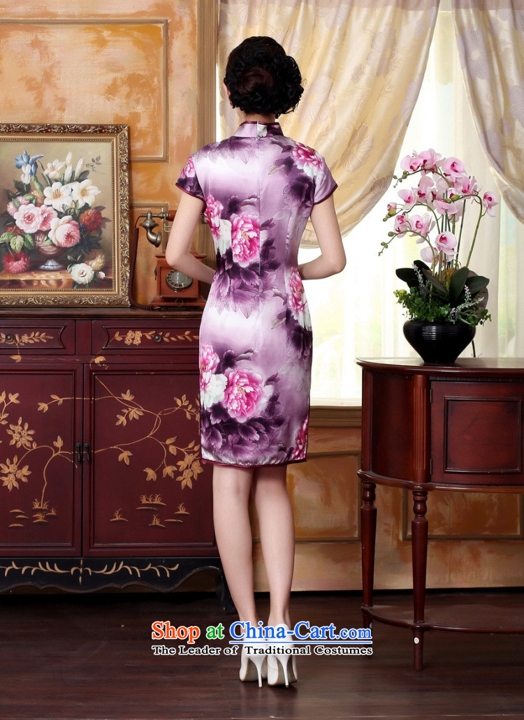 It improved silk cheongsam dress summer peony herbs extract positioning poster stretch of short cheongsam, L photo, prices, brand platters! The elections are supplied in the national character of distribution, so action, buy now enjoy more preferential! As soon as possible.