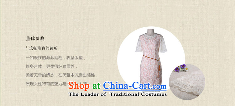 A Pinwheel Without Wind privacy-Soo-il stylish new Sau San-to-day Leisure. cuffs suits skirts retro improved cheongsam dress pink XL Photo, prices, brand platters! The elections are supplied in the national character of distribution, so action, buy now enjoy more preferential! As soon as possible.