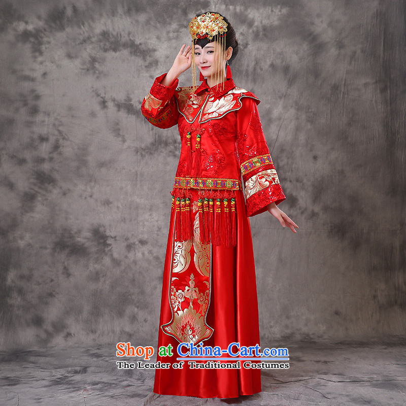 The Royal Advisory services wo-soo land use hi-Dragon Chinese qipao gown marriage bows dress retro wedding costume wedding dresses and Phoenix use Bong-sam Hui-hsia macrame Soo-reel previous Popes are placed M of brassieres 98, Royal Land advisory has bee