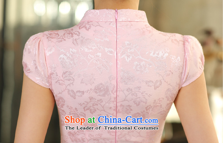The new 2015 qipao summer short of improved graphics thin retro Sau San dresses female daily cheongsam dress Tang dynasty S pictures, price pink, brand platters! The elections are supplied in the national character of distribution, so action, buy now enjoy more preferential! As soon as possible.