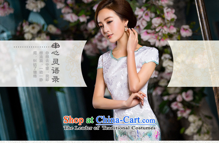 The cross-sa 2015 outlined the new lotus leaf for summer short qipao qipao lace cheongsam dress cheongsam dress QD031 improved daily S picture, prices, brand platters! The elections are supplied in the national character of distribution, so action, buy now enjoy more preferential! As soon as possible.