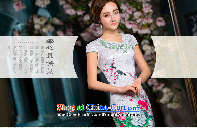 The Windsor on cross-wook 2015 new embroidered cotton summer daily improvements qipao cheongsam dress QD 177 XL Photo, prices, brand platters! The elections are supplied in the national character of distribution, so action, buy now enjoy more preferential! As soon as possible.