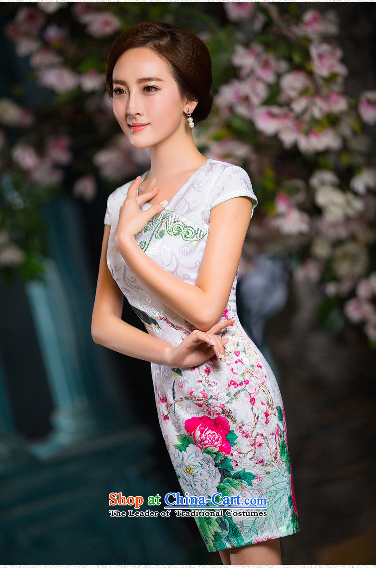The Windsor on cross-wook 2015 new embroidered cotton summer daily improvements qipao cheongsam dress QD 177 XL Photo, prices, brand platters! The elections are supplied in the national character of distribution, so action, buy now enjoy more preferential! As soon as possible.