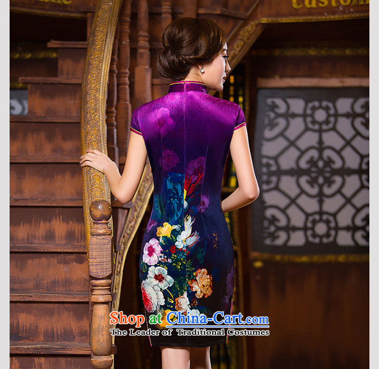 The end of the short of light silk dresses toasting champagne banquet qipao WMBQ096 picture color M brand, prices, picture platters! The elections are supplied in the national character of distribution, so action, buy now enjoy more preferential! As soon as possible.