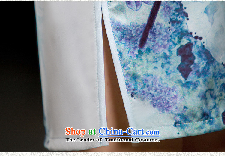 The cross-sa 2015 new chungchun min daily improved cheongsam dress cheongsam dress qipao summer dresses female QD 178 S picture, prices, brand platters! The elections are supplied in the national character of distribution, so action, buy now enjoy more preferential! As soon as possible.