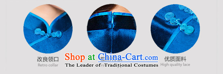 The end of the sheikhs Wind Light, short skirt qipao WMBQ129 embroidery Sau San picture color L photo, prices, brand platters! The elections are supplied in the national character of distribution, so action, buy now enjoy more preferential! As soon as possible.