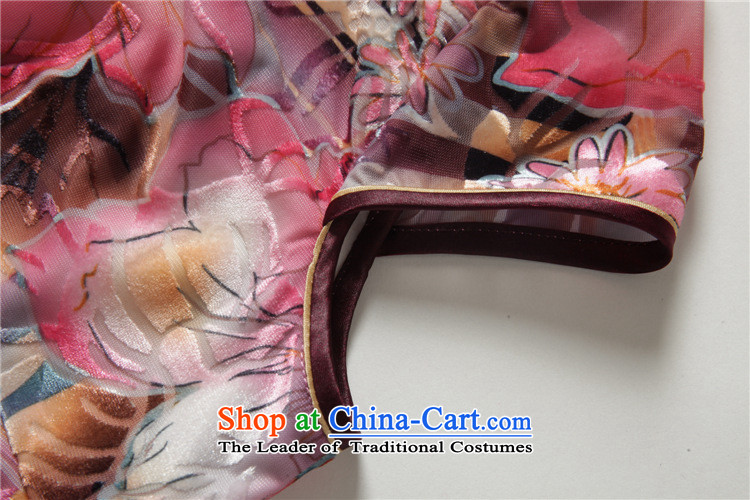 Short-sleeved cheongsam dress JT5082 China wind rose L picture, prices, brand platters! The elections are supplied in the national character of distribution, so action, buy now enjoy more preferential! As soon as possible.