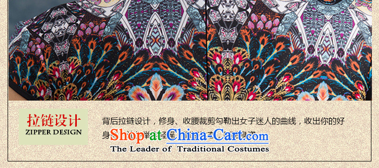 The end of the shallow stretch of Silk Cheongsam improved summer daily fashion sense of Sau San temperament short-sleeved dresses PYMXYG018 picture color M brand, prices, picture platters! The elections are supplied in the national character of distribution, so action, buy now enjoy more preferential! As soon as possible.
