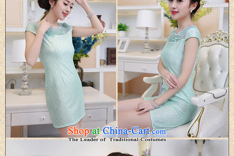 At the end of light female lace qipao summer daily fashion improved national China wind elegant beauty dresses PYMXYG093 picture color pictures, prices, XL brand platters! The elections are supplied in the national character of distribution, so action, buy now enjoy more preferential! As soon as possible.