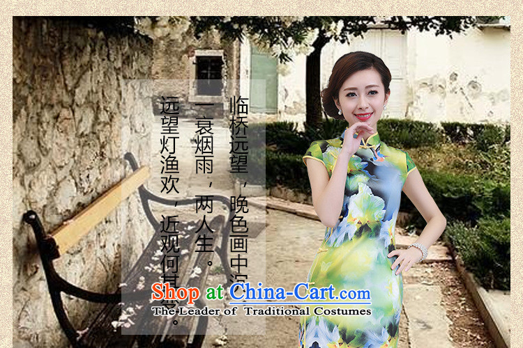 At the end of light long short-sleeved improved qipao summer stereo embroidery ethnic costumes women's ceremonial dress PYMXYG134 picture color pictures, prices, XXL brand platters! The elections are supplied in the national character of distribution, so action, buy now enjoy more preferential! As soon as possible.