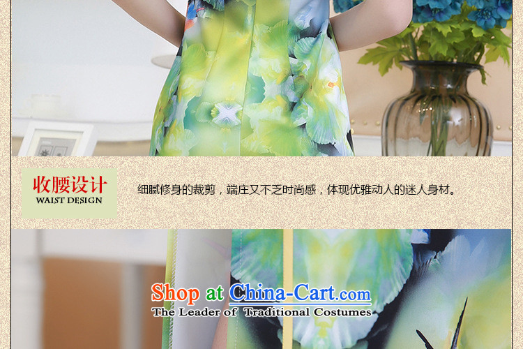 At the end of light long short-sleeved improved qipao summer stereo embroidery ethnic costumes women's ceremonial dress PYMXYG134 picture color pictures, prices, XXL brand platters! The elections are supplied in the national character of distribution, so action, buy now enjoy more preferential! As soon as possible.
