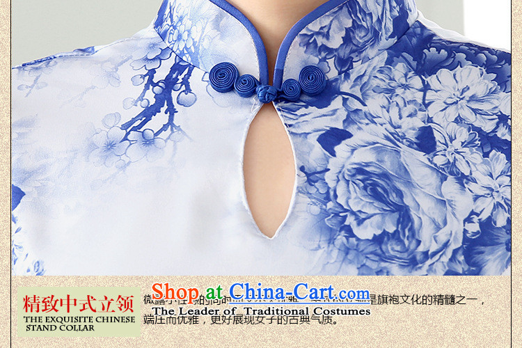 At the end of the summer of light and stylish daily Sau San Tsing improved porcelain welcome service long cheongsam dress dresses PYMXYG150 picture color S picture, prices, brand platters! The elections are supplied in the national character of distribution, so action, buy now enjoy more preferential! As soon as possible.